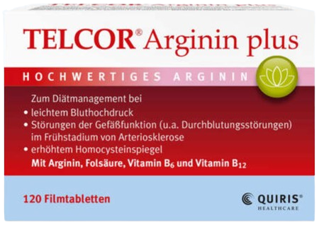 Telcor Arginin Plus Produkt
