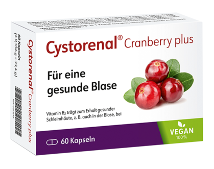 Cystorenal Cranberry plus Produktverpackung