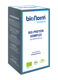 Die neue und zu 100 % vegane Ernährungsformel BioNorm® bodyline ist ein Eiweißprodukt aus hochwertigen Pflanzenextrakten zur Herstellung eines proteinreichen Getränks in Bio-Qualität.