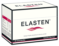 ELASTEN® ist ein hochwertiges Trink-Kollagen mit belegten Beauty-Effekten am ganzen Körper – für Ihre natürliche Schönheit und mehr Glow.